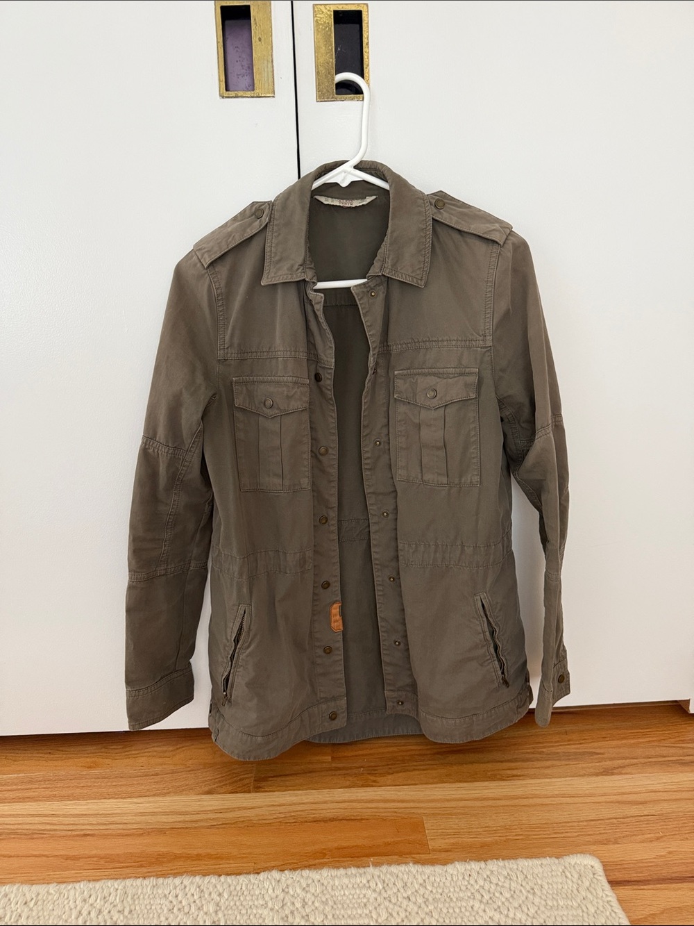 Women’s Utility Field Jacket - Olive Brown